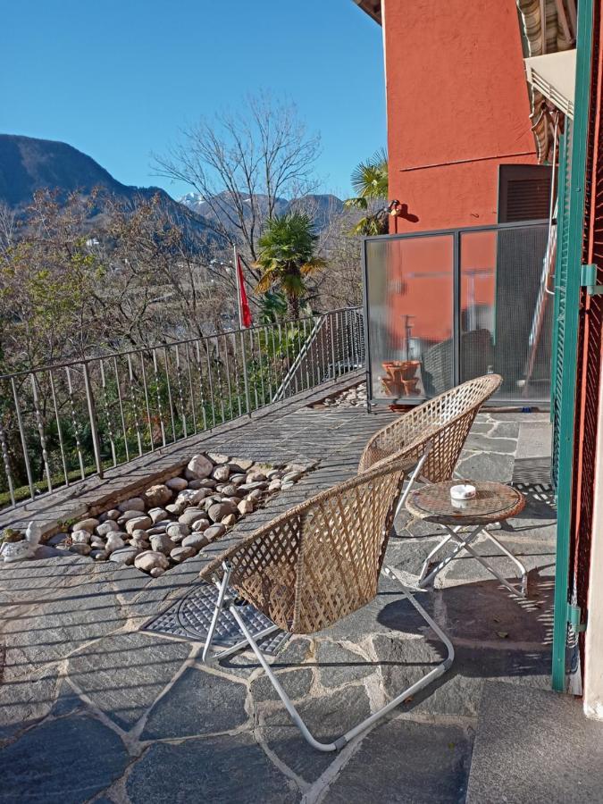 Liebesnest Am Maggiafluss Apartment Solduno Bagian luar foto